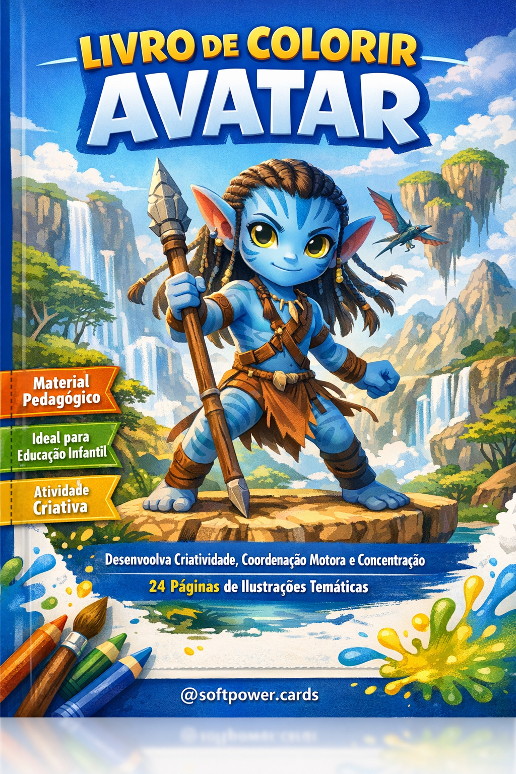 Livro de Colorir Avatar